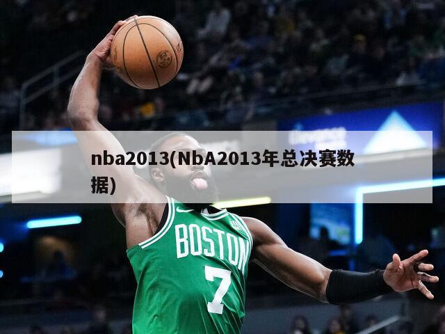 nba2013(NbA2013年总决赛数据)